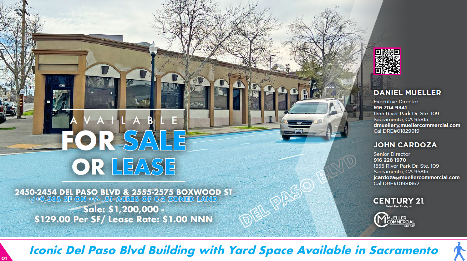 2450-2454 Del Paso Blvd, Sacramento, CA for Sale