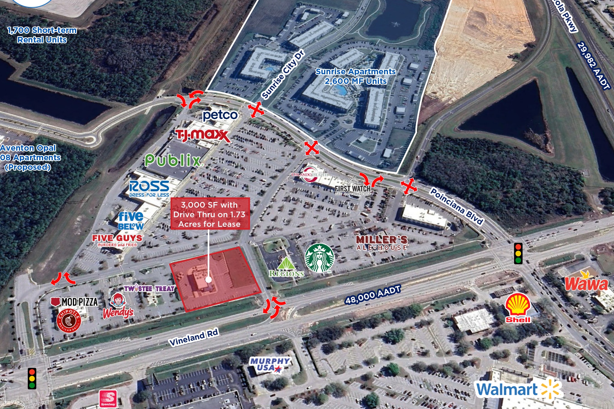 3221-3231 Vineland Rd, Kissimmee, FL for Rent