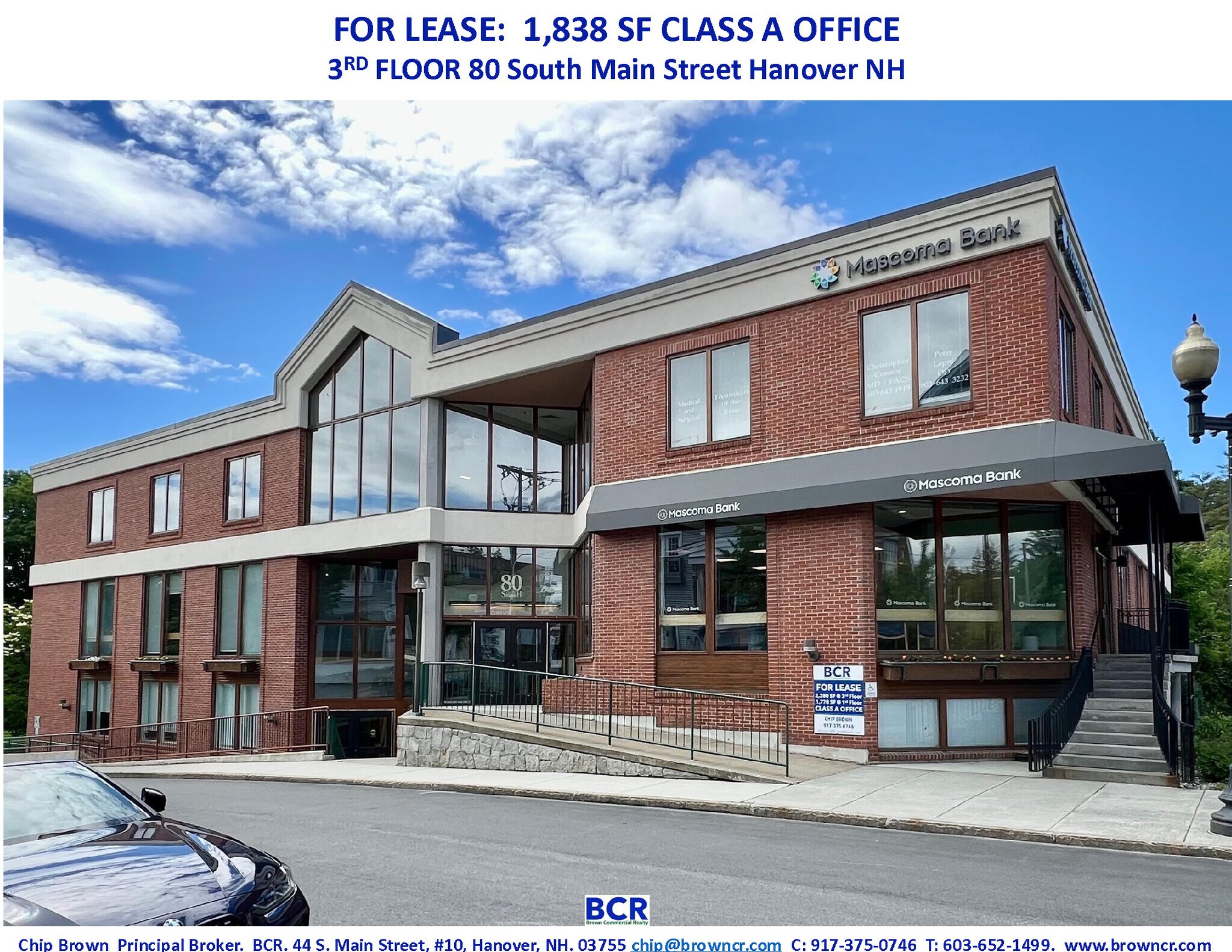 80 S Main St, Hanover, NH for Rent