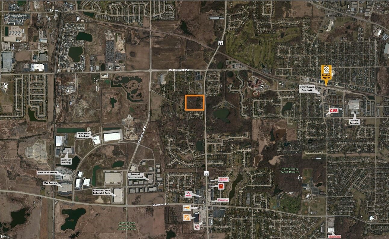 West Side Of Route 59, South Of W Bartlett Rd, Bartlett, IL for Sale