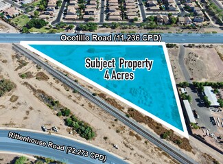 Queen Creek, AZ Commercial Land - 21433 E Ocotillo Rd Queen Creek, AZ Commercial Land - 21433 E Ocotillo Rd