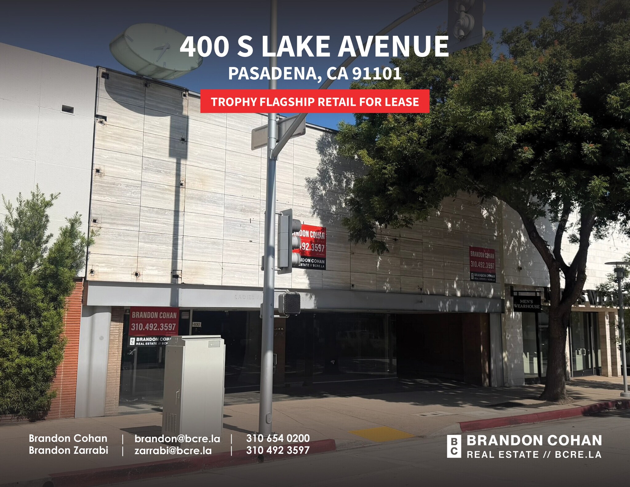 396-400 S Lake Ave, Pasadena, CA for Rent