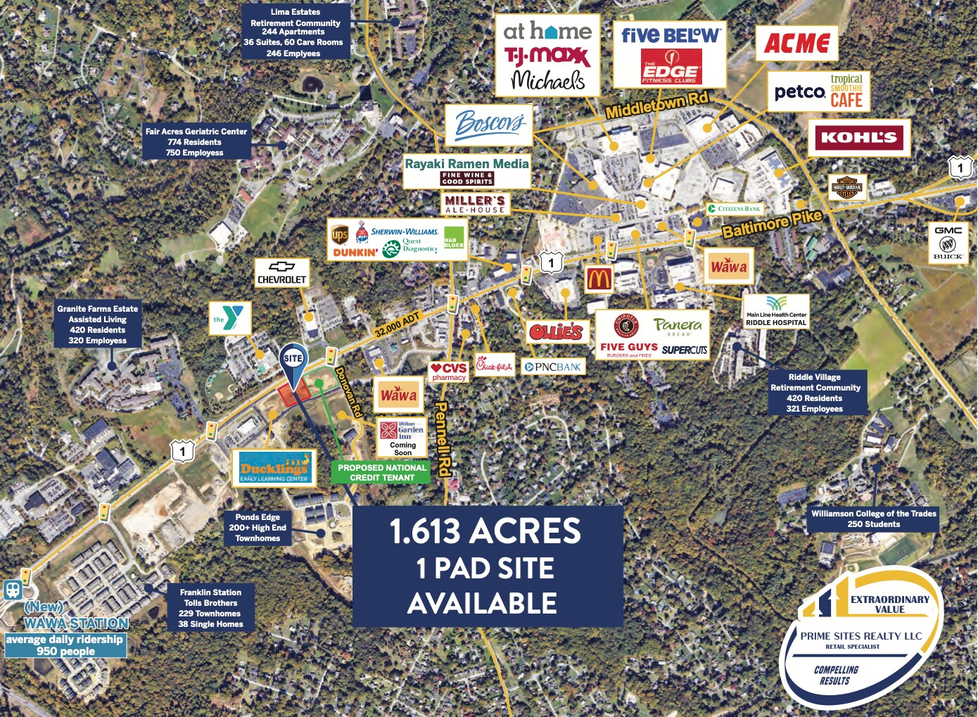 1278 W Baltimore Pike, Media, PA for Rent