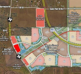 Sandy Point, TX Commercial Land - FM-521 Commercial Reserve 2B