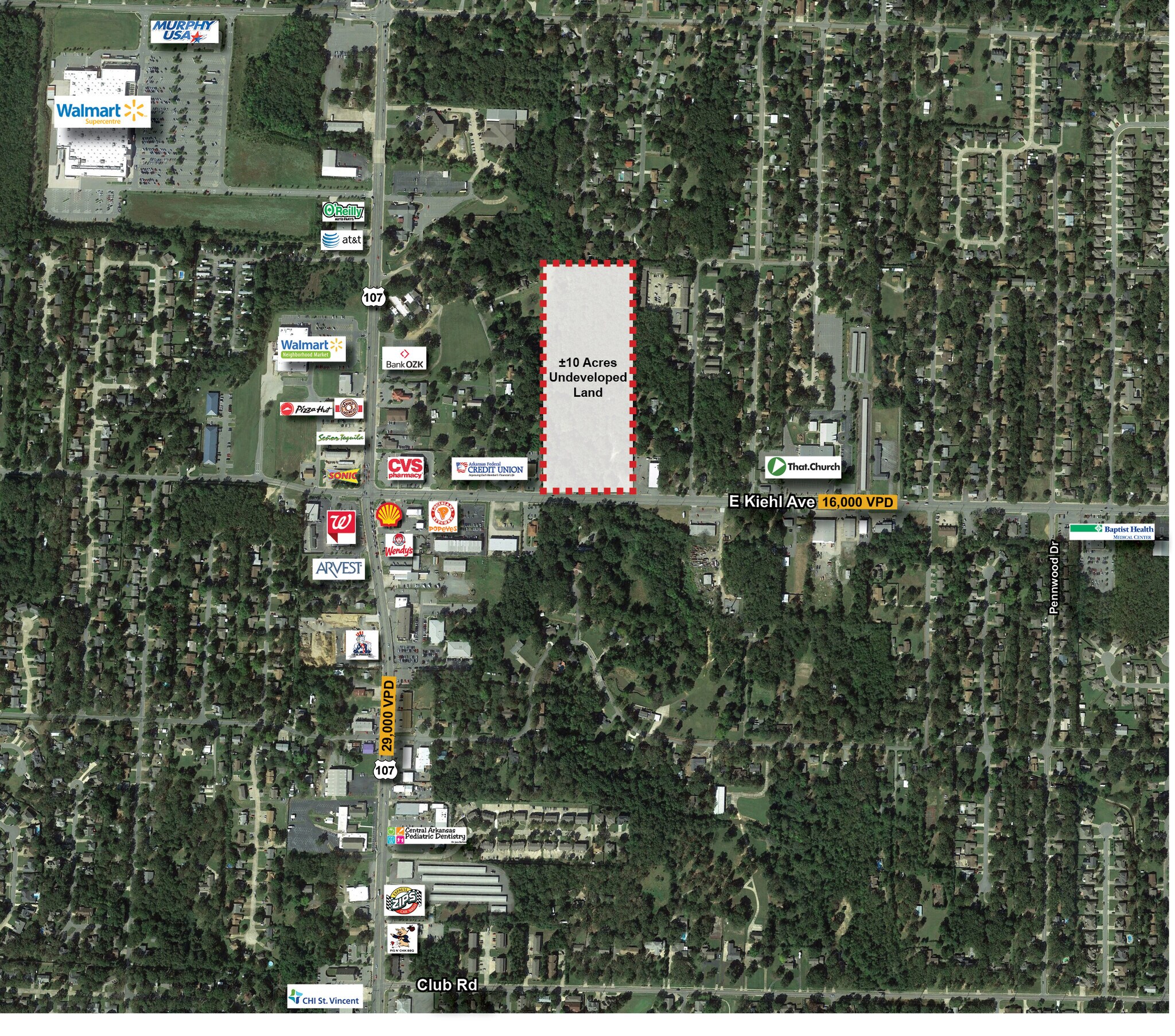 409 E Kiehl Ave, Sherwood, AR for Sale
