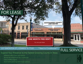 Conroe, TX Office - 221-223 Simonton St