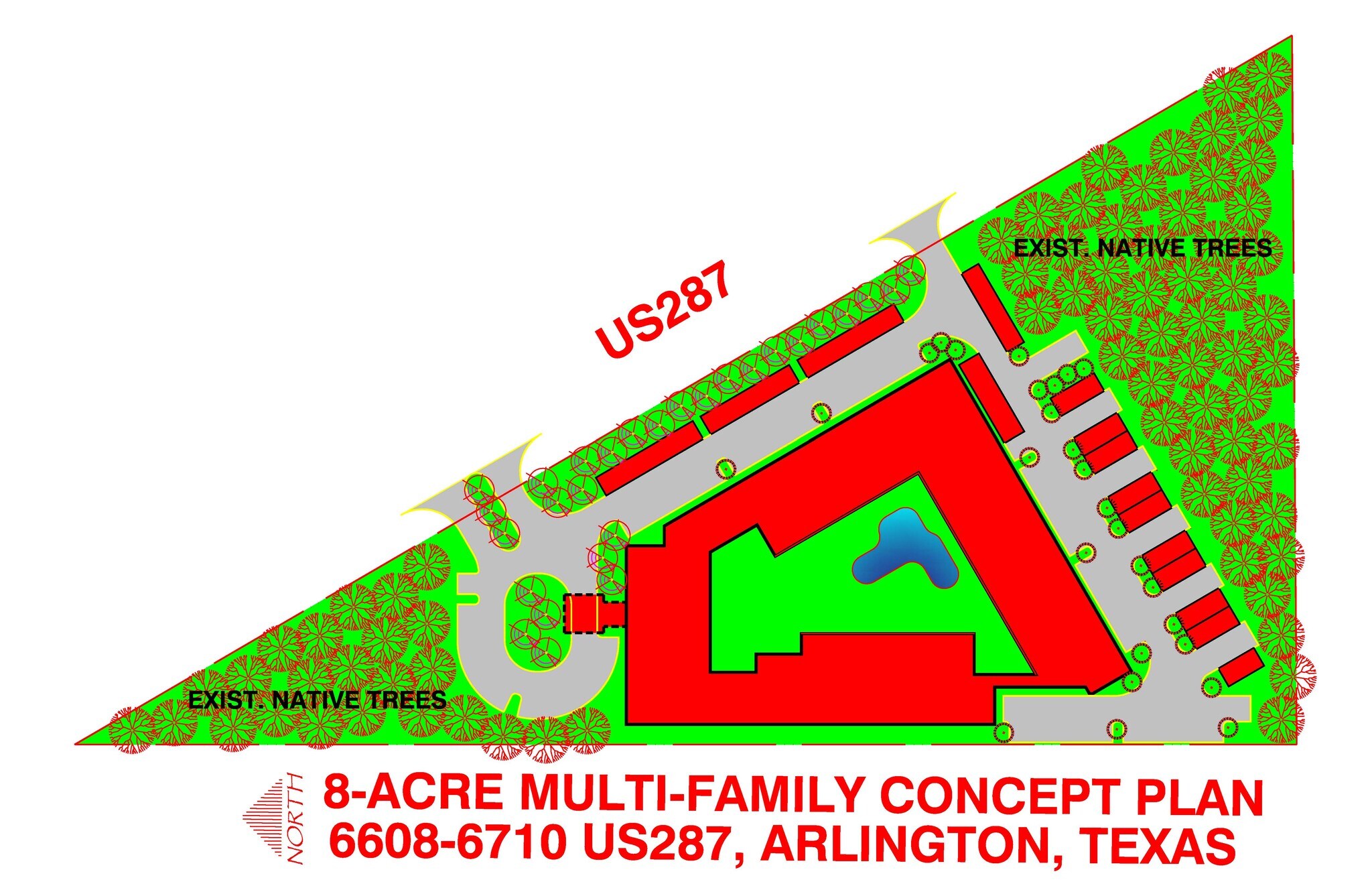 6608-6710 US 287 Frontage Rd, Arlington, TX for Sale