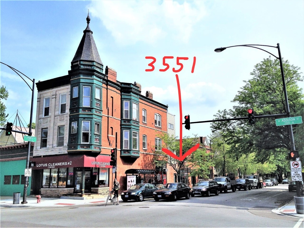 3551 N Damen Ave, Chicago, IL for Rent