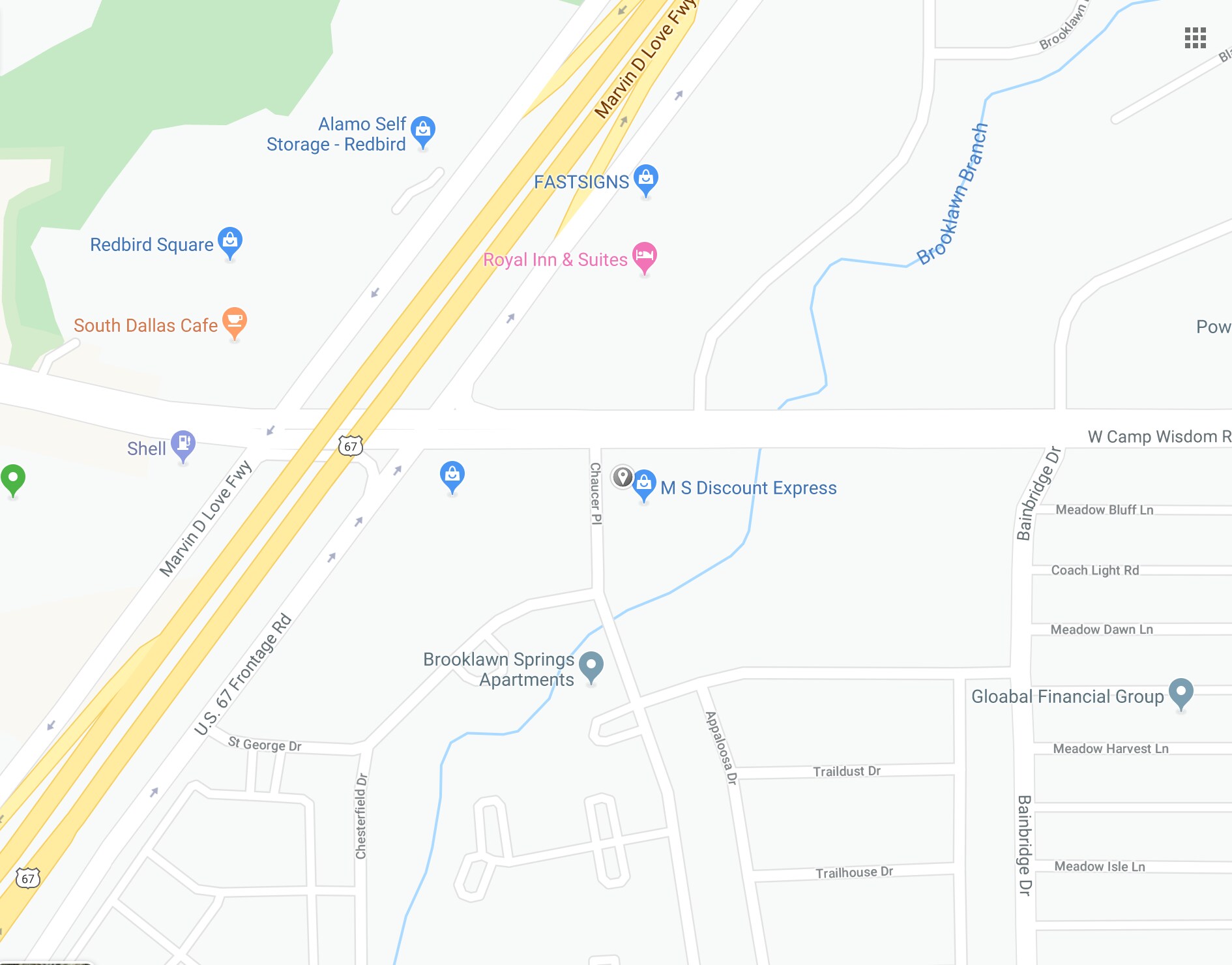 Camp Wisdom Rd US Highway 67 Dallas, TX 75237 Land Property for