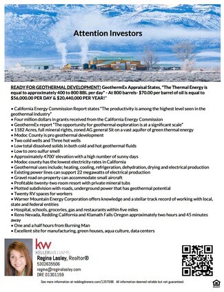 Cedarville, CA Commercial - 67254 Highway 299 E