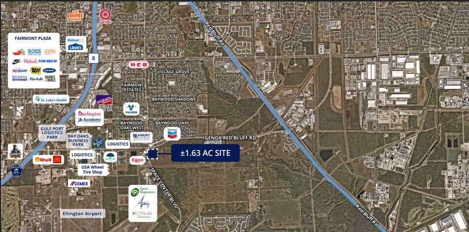 SEC Genoa Red Bluff & Space Center Blvd, Houston, TX for Sale