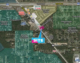 Porter, TX Commercial Land - FM 1314 & Timberland Blvd