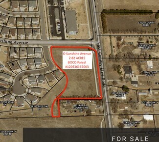 Longmont, CO Commercial Land - 0 SUNSHINE Ave Longmont, CO Commercial Land - 0 SUNSHINE Ave