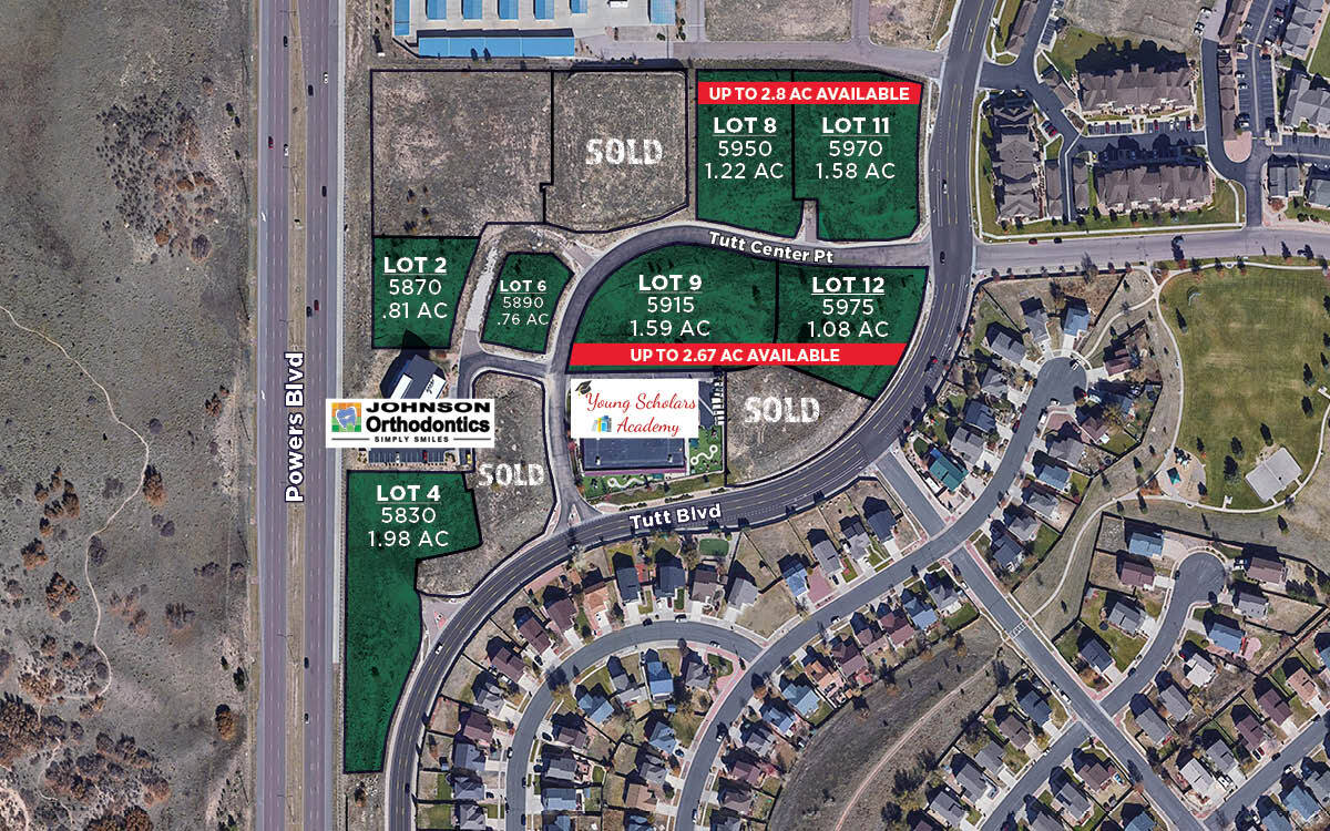5830-5975 Tutt Center Pt, Colorado Springs, CO for Sale