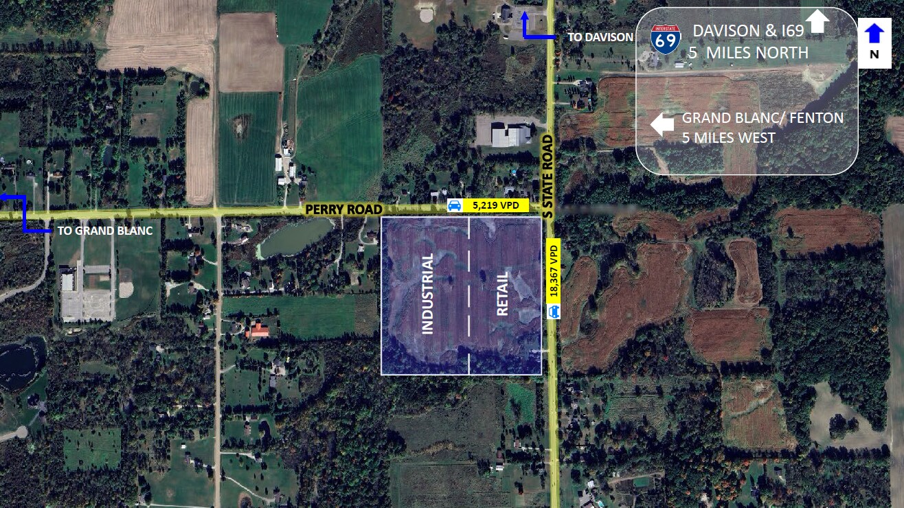6376 S State St, Goodrich, MI for Sale