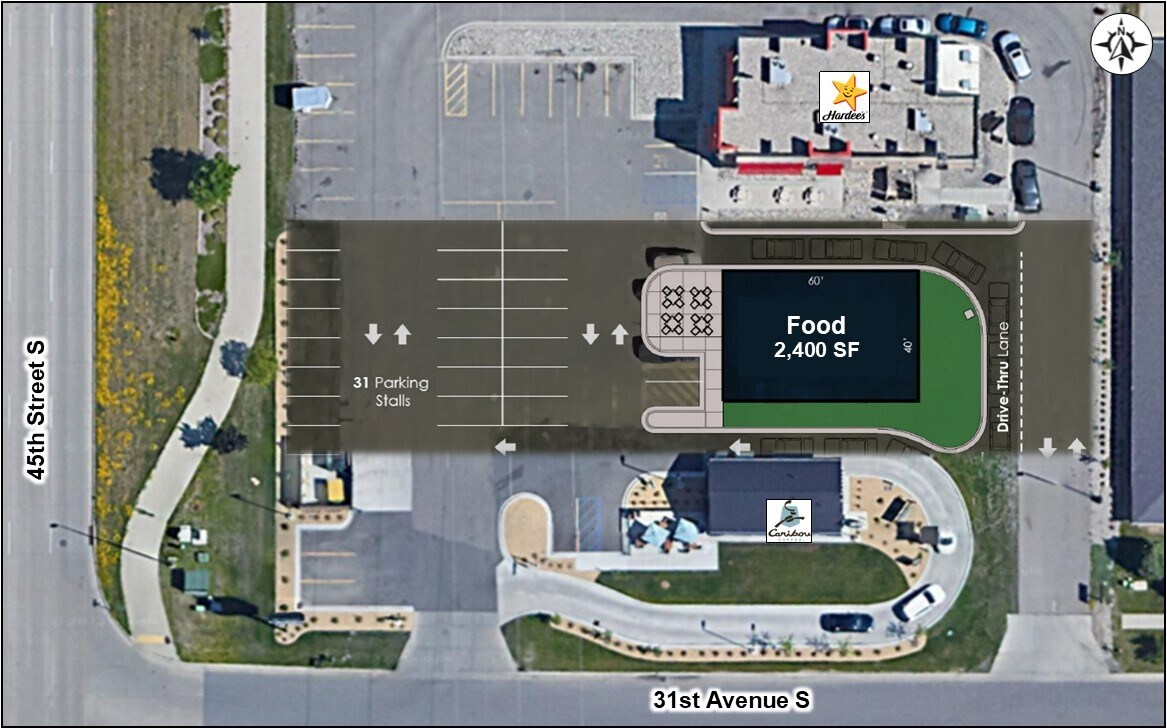 45th @ 31st Avenue S, Fargo, ND for Rent