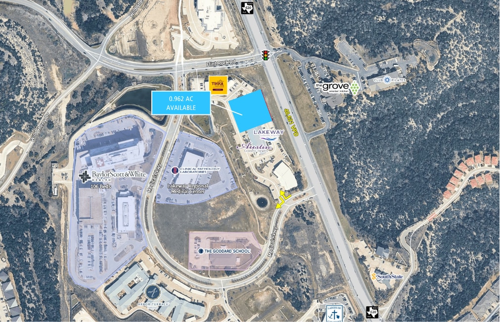 FM 620 & Medical Pkwy, Lakeway, TX for Rent
