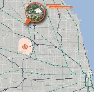 Des Plaines, IL Industrial Land - 414 E Golf Rd
