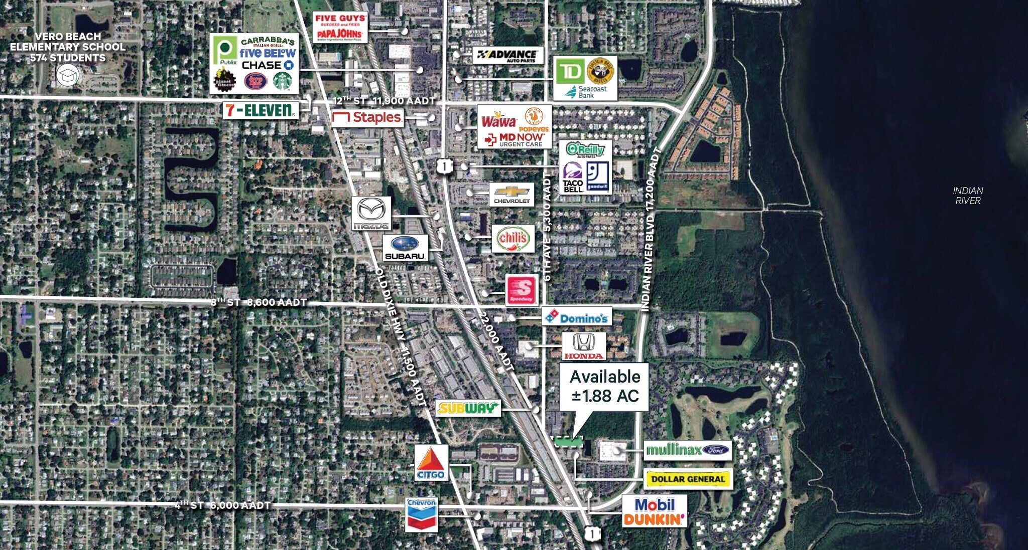 590 U.S. Rte 1, Vero Beach, FL for Rent