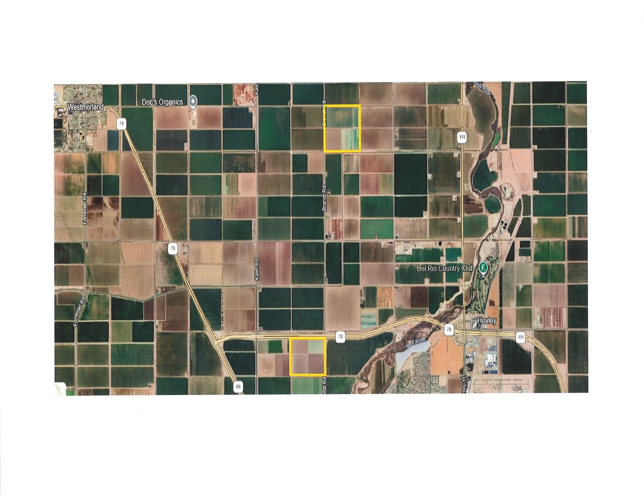 Brandt Rd., Brawley, CA for Sale