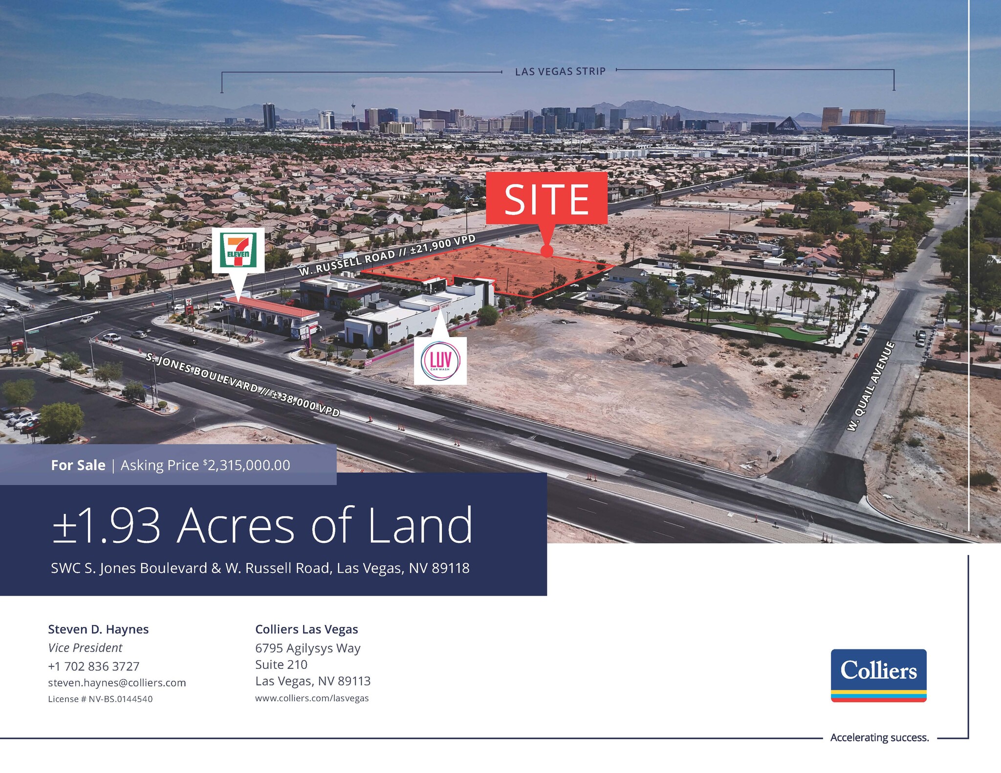 West Russell Road & Red Rock St, Las Vegas, NV for Sale