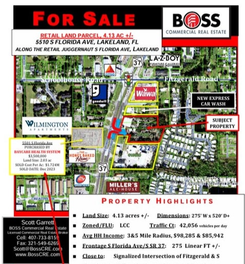 5510 S Florida Ave, Lakeland, FL for Sale