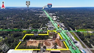 Gulfport, MS Commercial Land - Old Hwy 49 & O'Neal Road