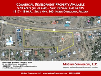 Heber, AZ Commercial Land - 1817-1846 Arizona Highway 260