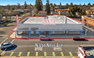 Fresno, CA Storefront - 1405-1415 N Van Ness Ave