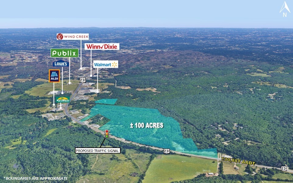 0 U.S. 231, Wetumpka, AL for Sale