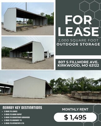 Kirkwood, MO Commercial Land - 807 S Fillmore Ave
