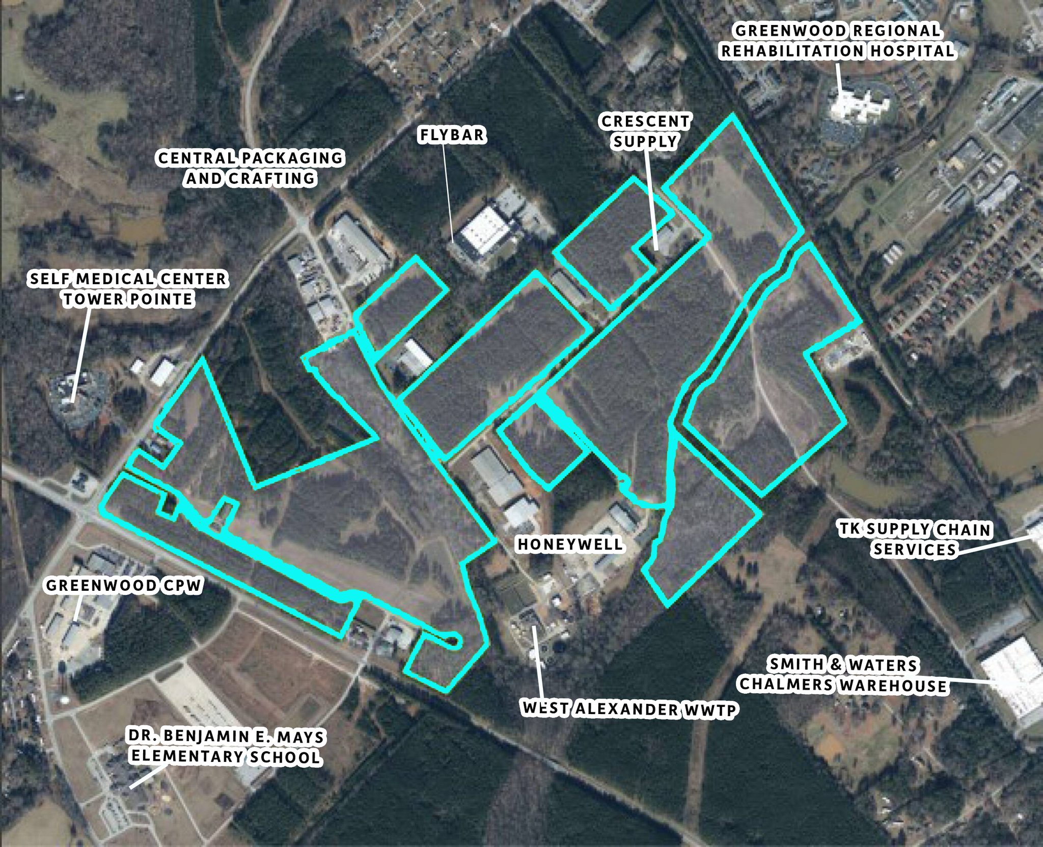 W. Alexander Rd. @ Hwy. 225 S. Bypass, Greenwood, SC for Rent