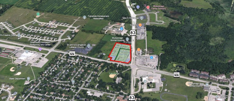 County Road NN @ Hwy 83, Mukwonago, WI for Sale