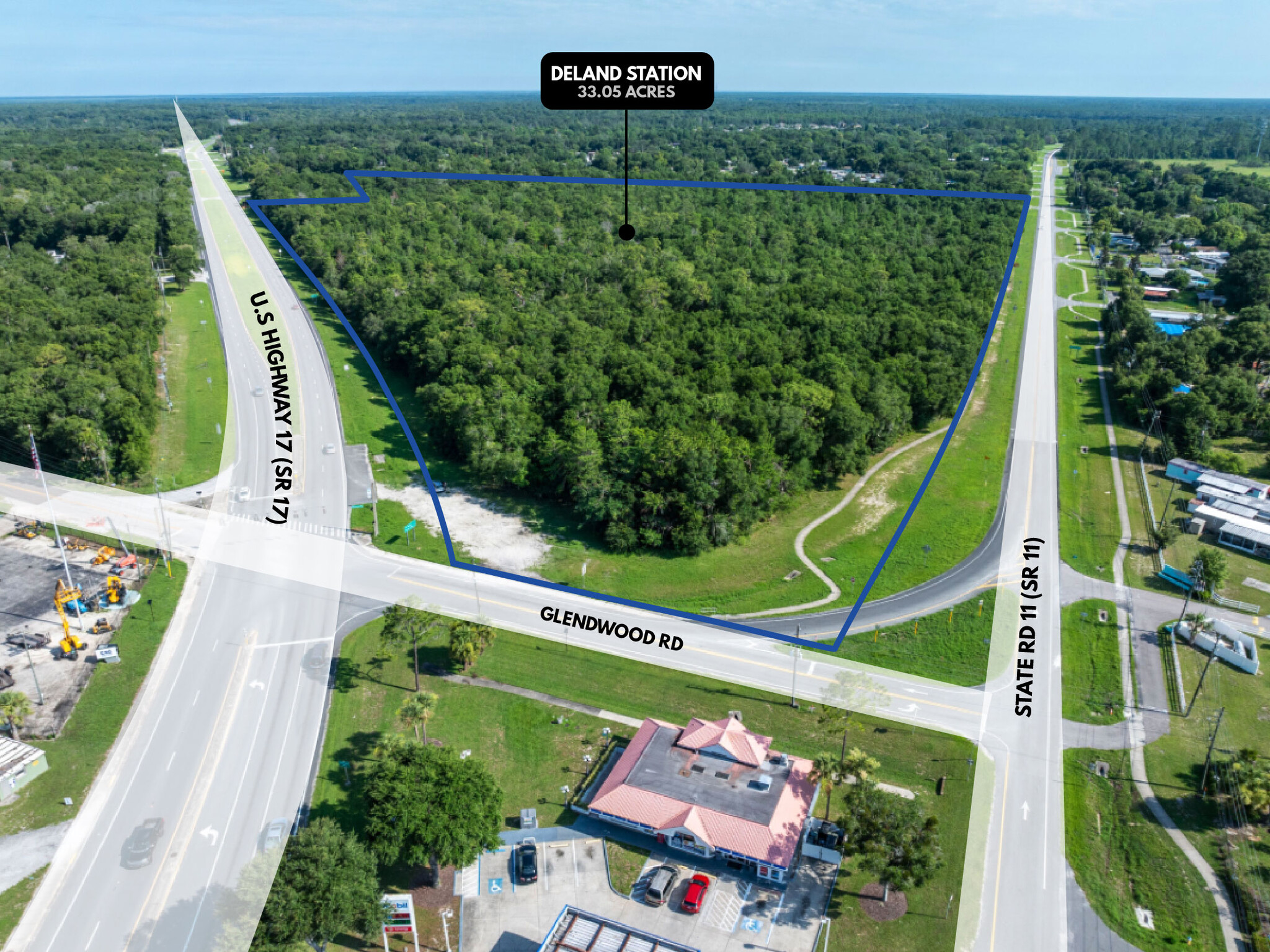 U.S. Highway 17 & State Road 11, Deland, FL for Sale