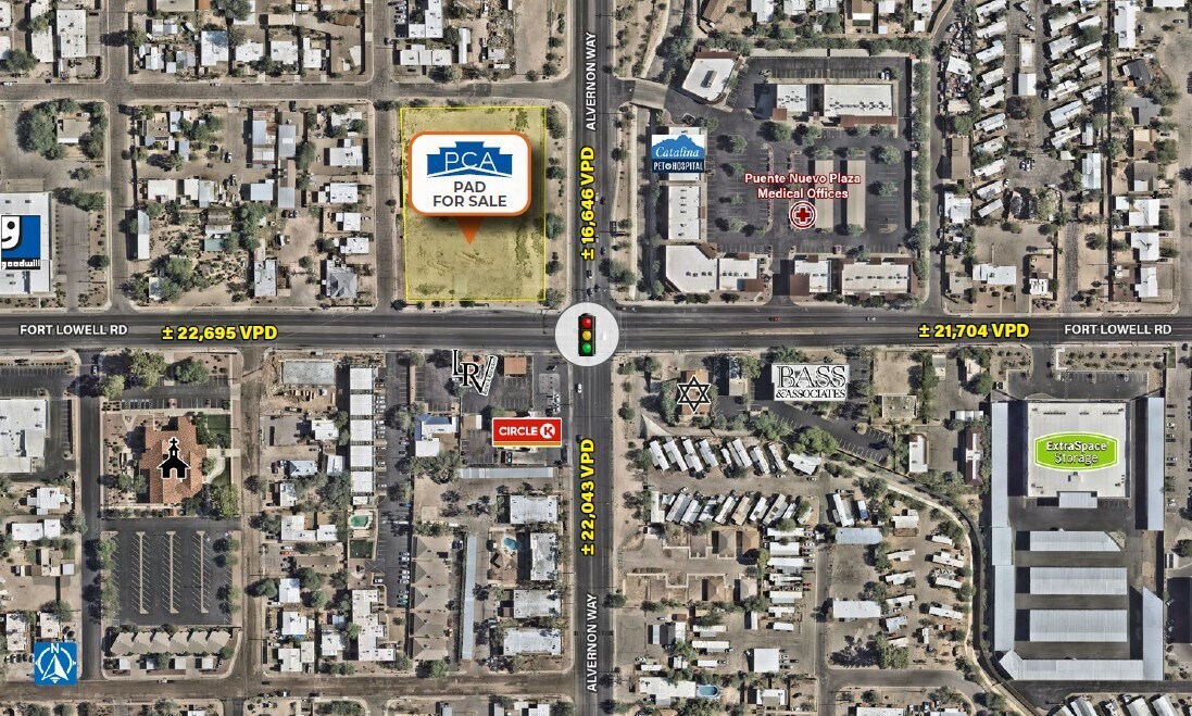 Alvernon Way & Fort Lowell Rd - NWC, Tucson, AZ for Sale