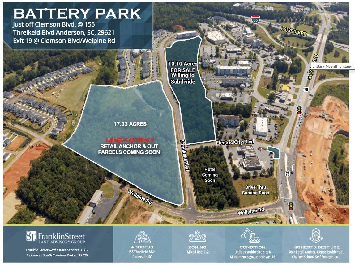 0 Threlkeld Blvd, Anderson, SC for Sale