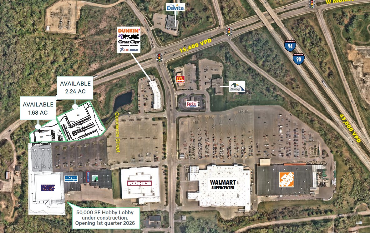 i90/94 & State Hwy 23, Lake Delton, WI for Rent