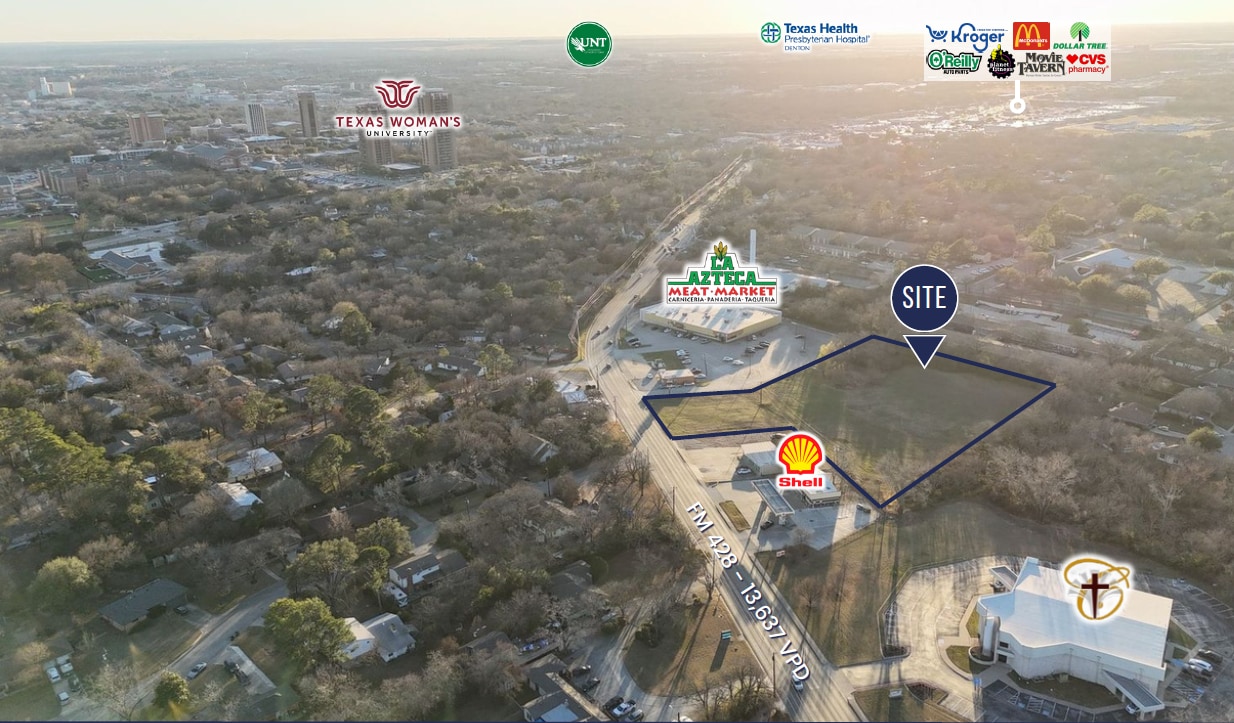 707 E Sherman Dr, Denton, TX for Sale