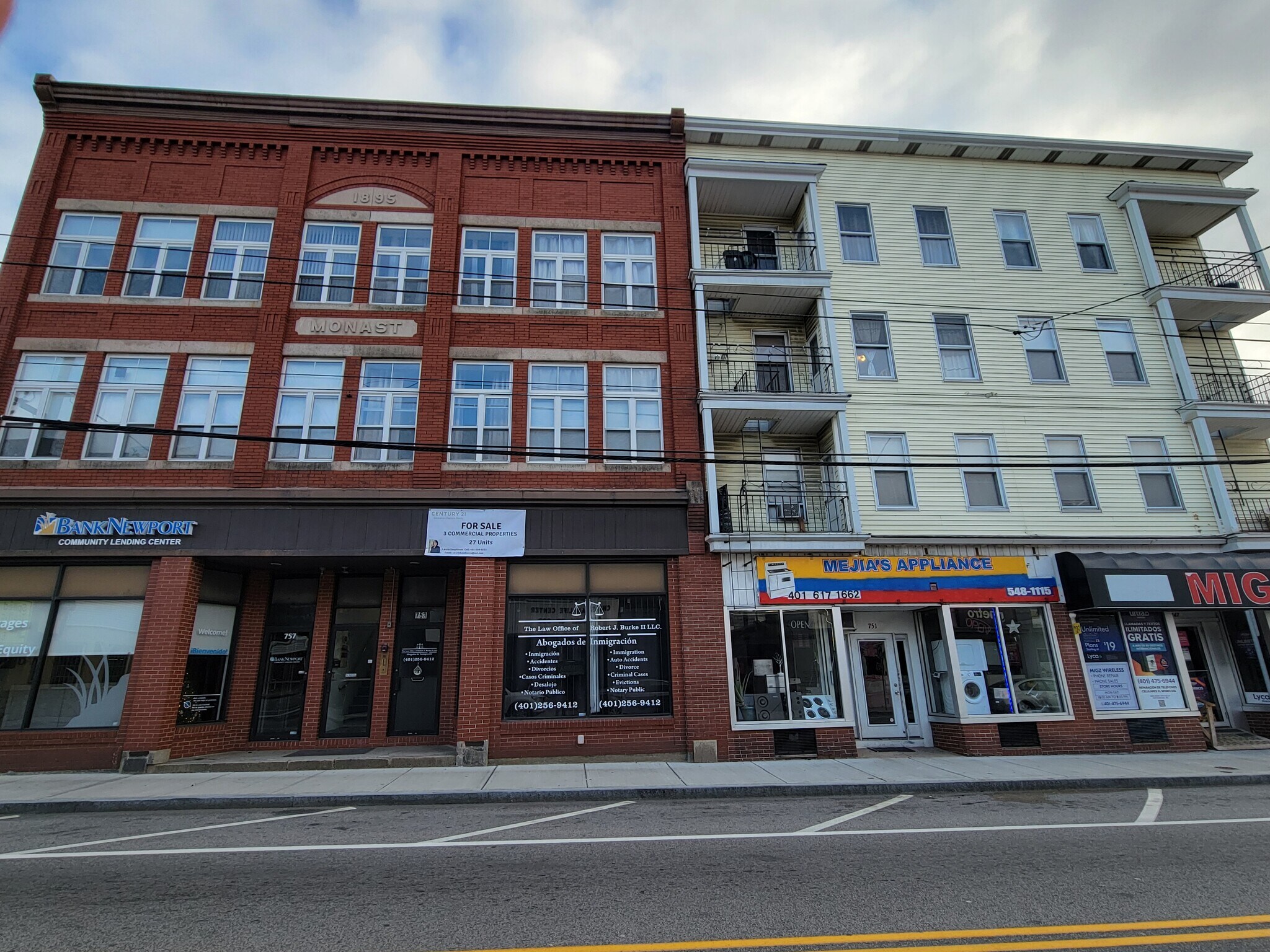 747-751 Broad St, Central Falls, RI for Sale