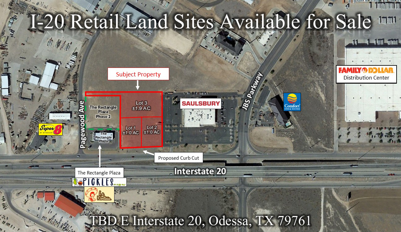 TBD Interstate 20 Frontage, Odessa, TX for Sale