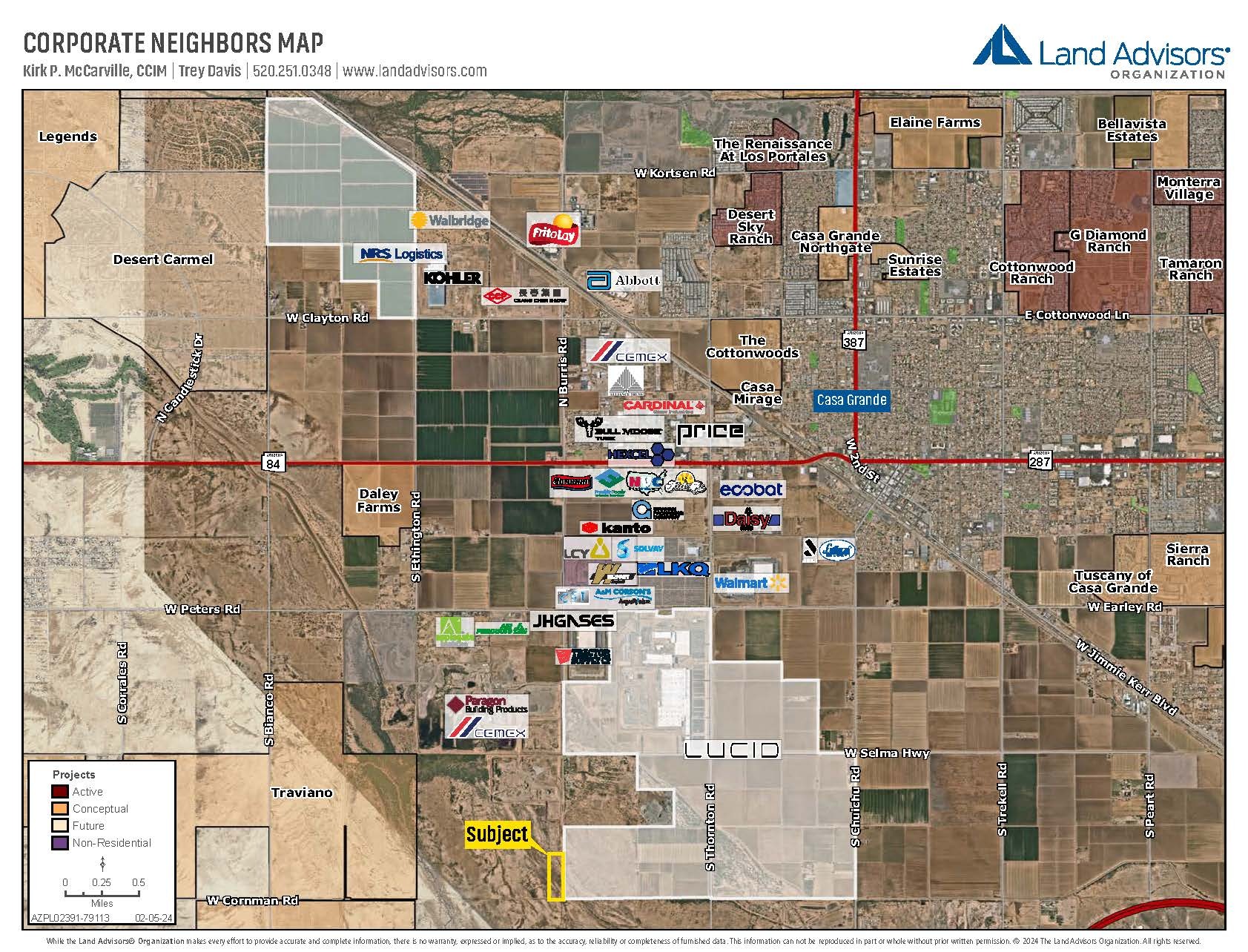 NWC Burris Road & Cornman Road, Casa Grande, AZ for Sale