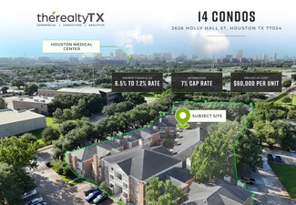 Houston, TX Apartments - 2626 Holly Hall St