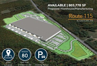 Blakeslee, PA Industrial - Route 115