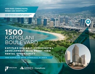 Honolulu, HI Commercial - 1500 Kapiolani Blvd Honolulu, HI Commercial - 1500 Kapiolani Blvd