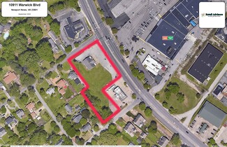 Newport News, VA Commercial Land - 10907 & 10911 Warwick Blvd