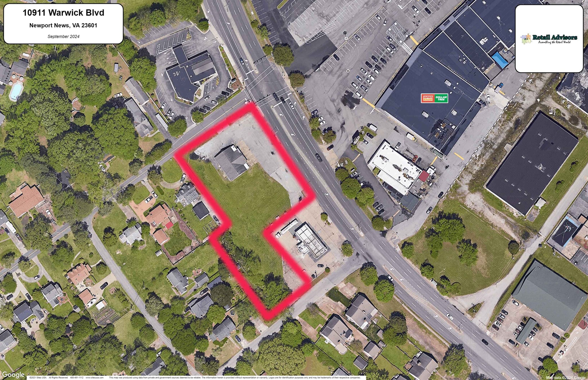 10907 & 10911 Warwick Blvd, Newport News, VA for Rent