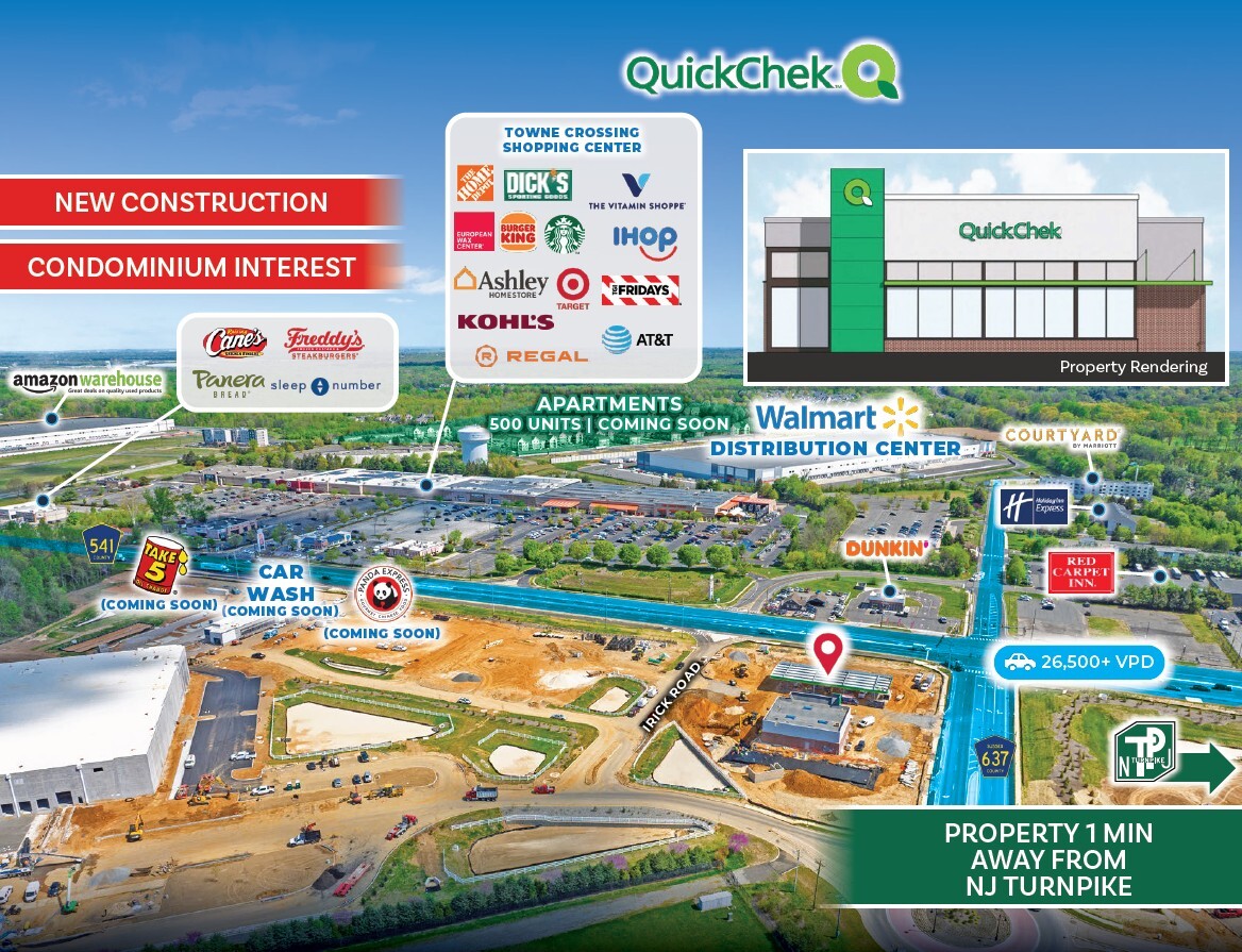 Burlington Mt Holly Rd & Irick rd, Westampton, NJ for Sale