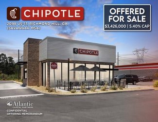 Richmond Hill, GA Restaurant - 2098 US Highway 17