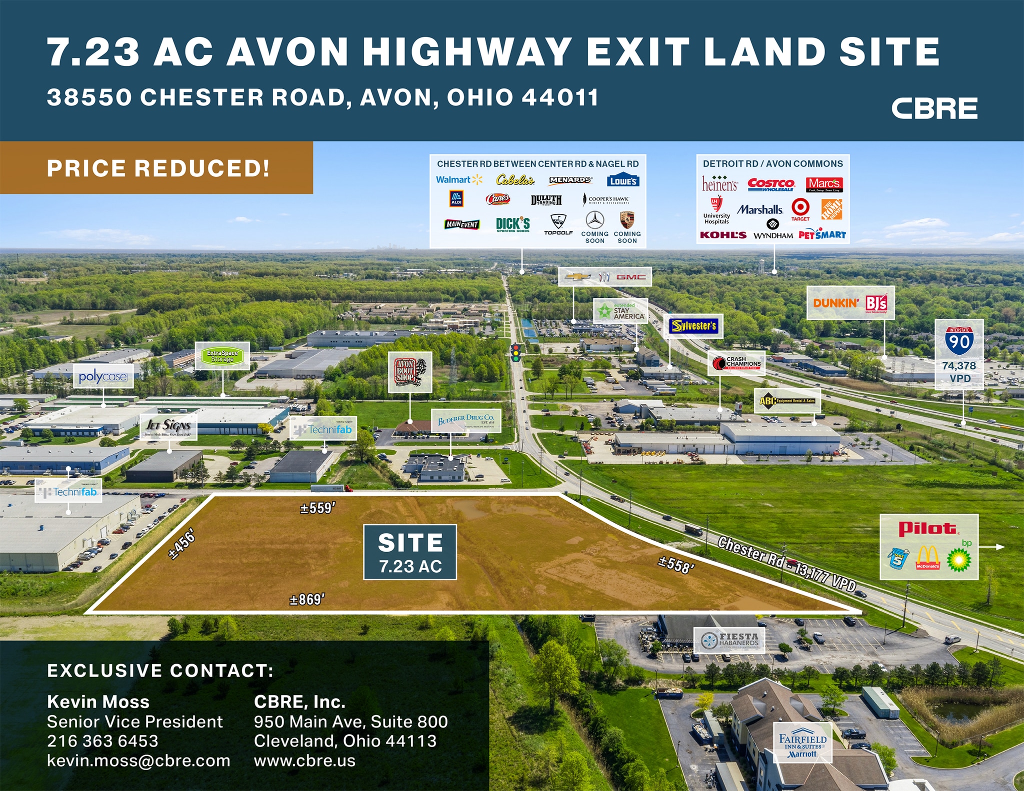 Chester Rd N @ Route 611, Avon, OH for Sale