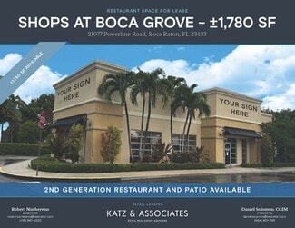 Boca Raton, FL Retail - 21065-21073 Powerline Rd